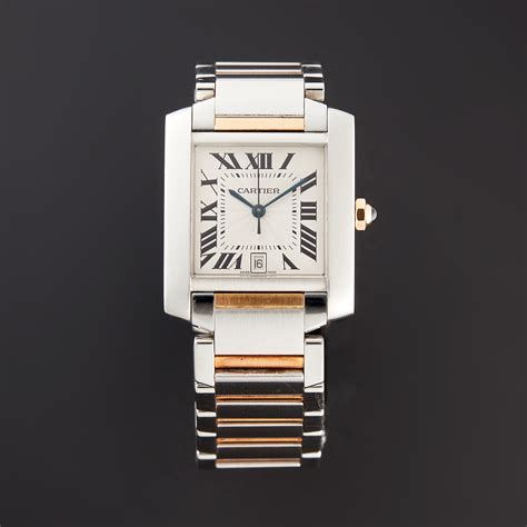 cartier tank ebay|pre owned cartier tank francaise.